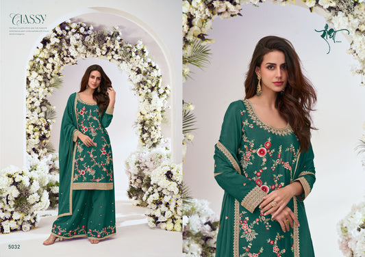 5032 Suhagan Radha Trendz Premium Chinon Readymade Suits