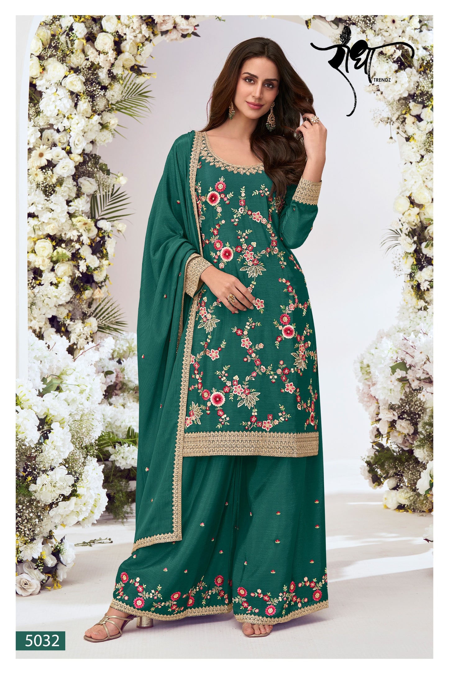 5032 Suhagan Radha Trendz Premium Chinon Readymade Suits