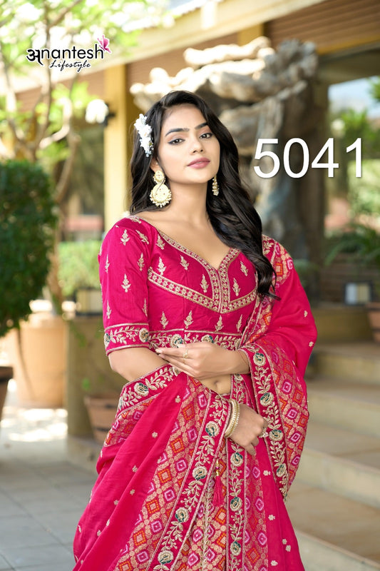 5041 Anantesh Pure Viscose Lehenga Choli