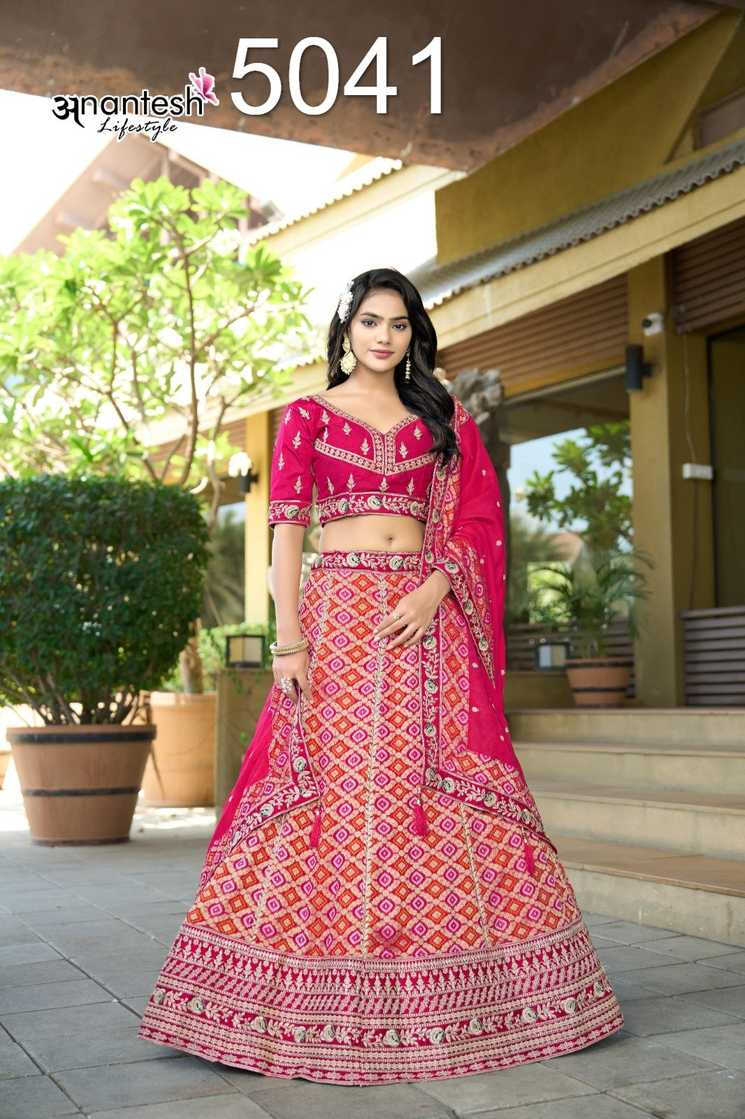 5041 Anantesh Pure Viscose Lehenga Choli