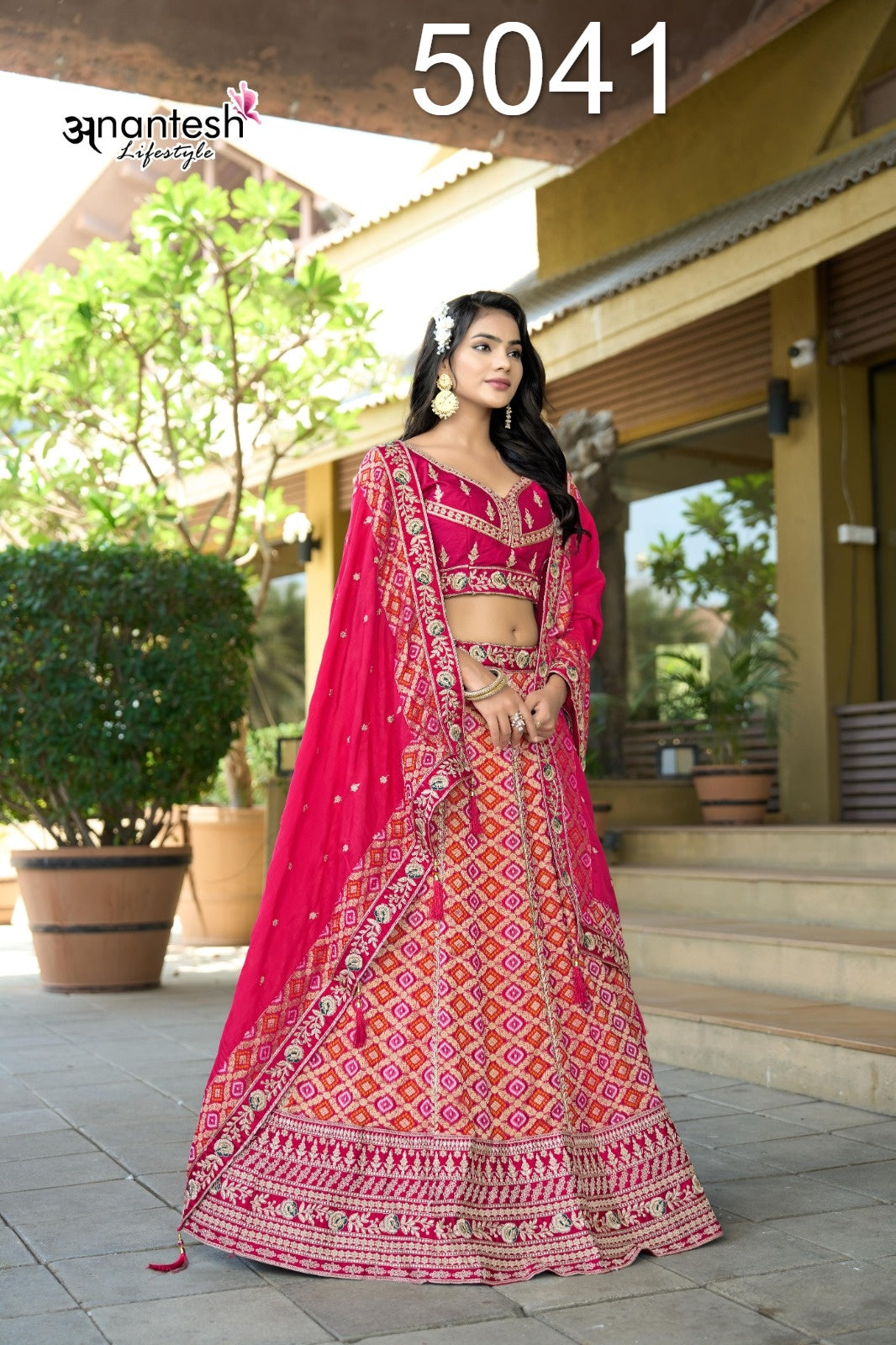 5041 Anantesh Pure Viscose Lehenga Choli