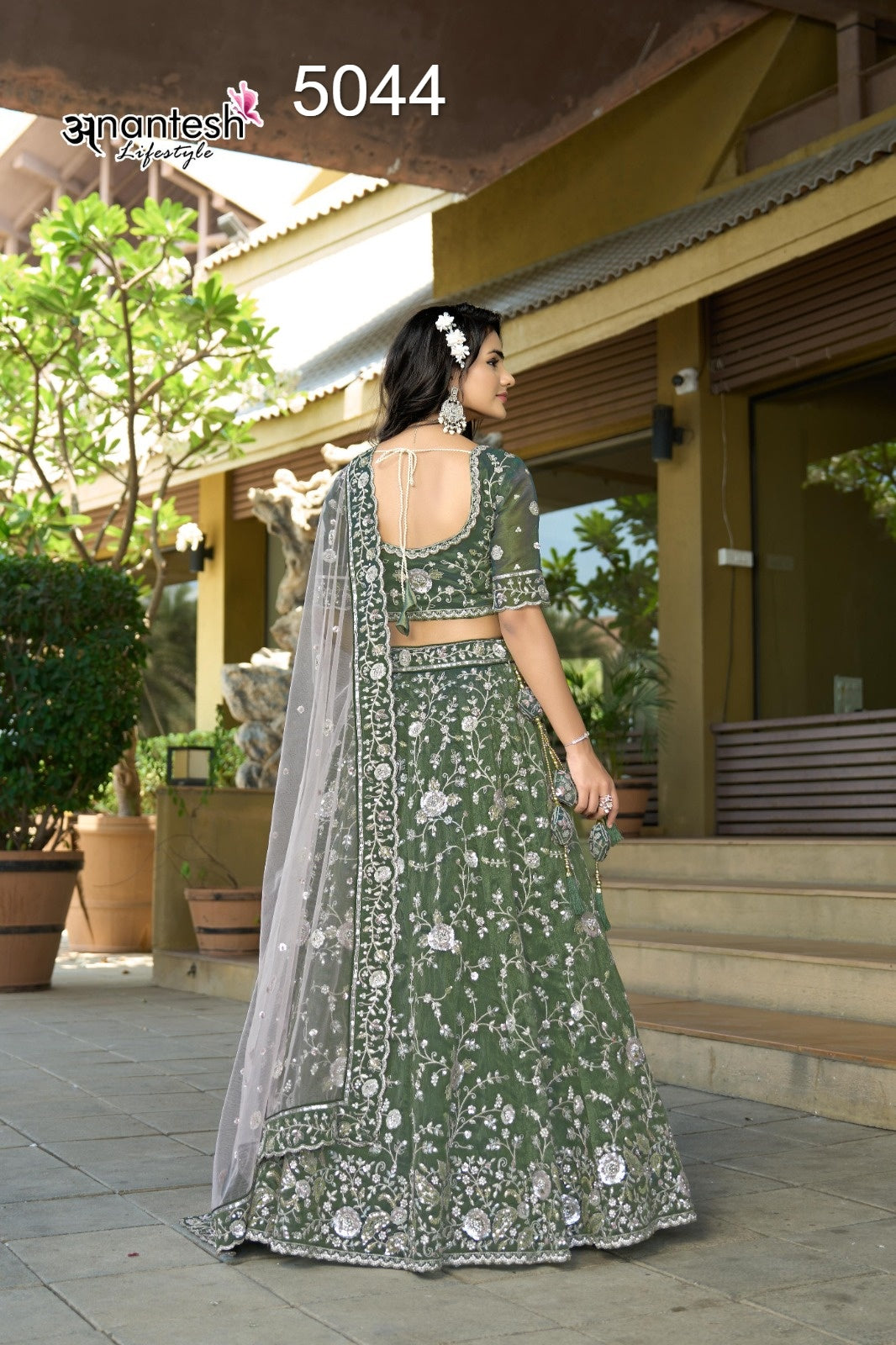 5044 Anantesh Pure Cosmos Lehenga Choli