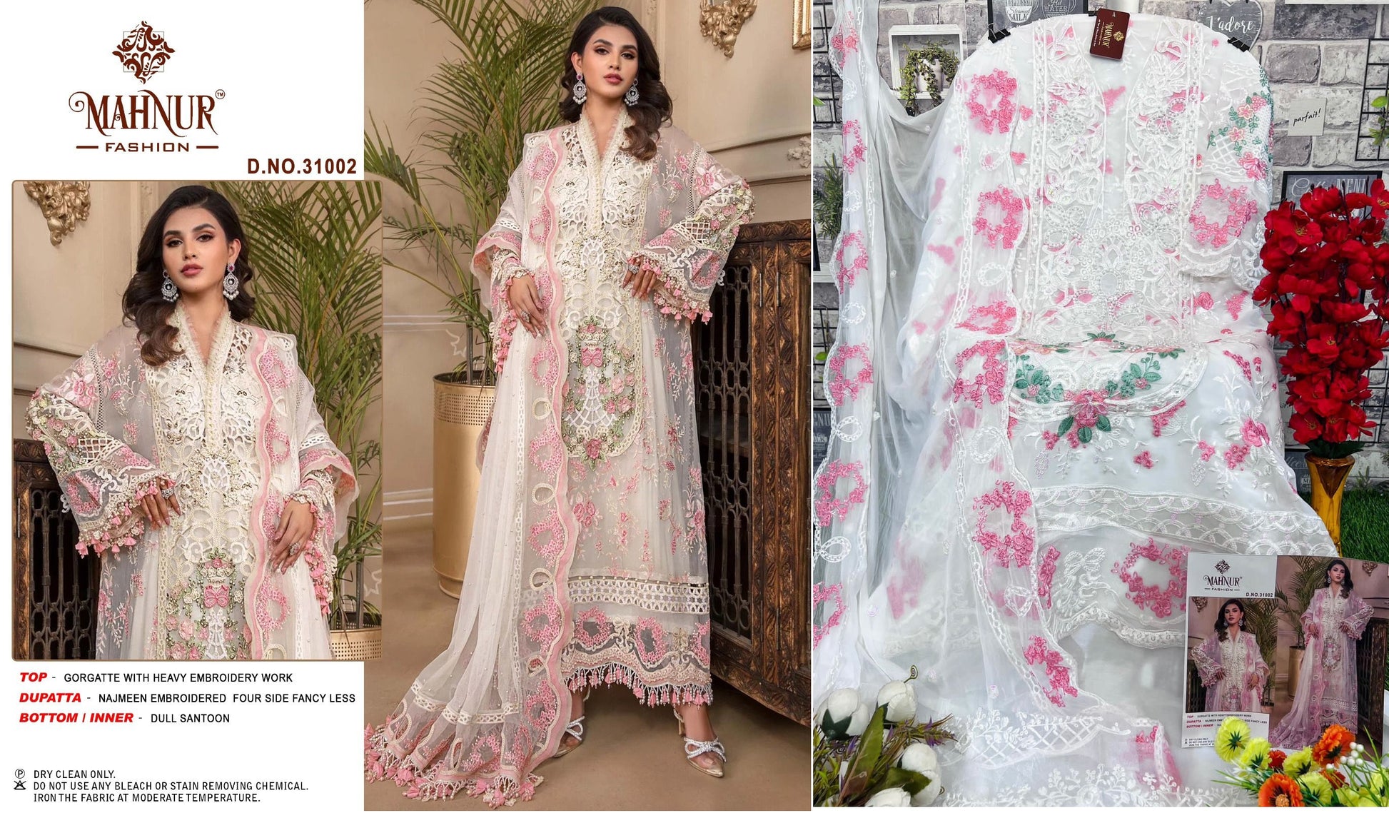 31002 Mahnur Pakistani Salwar Suits
