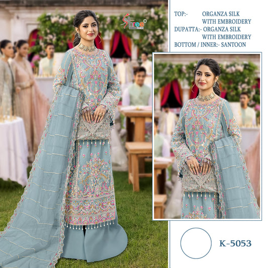 5053 Shree Fabs Zarkhan Pakistani Salwar Suits