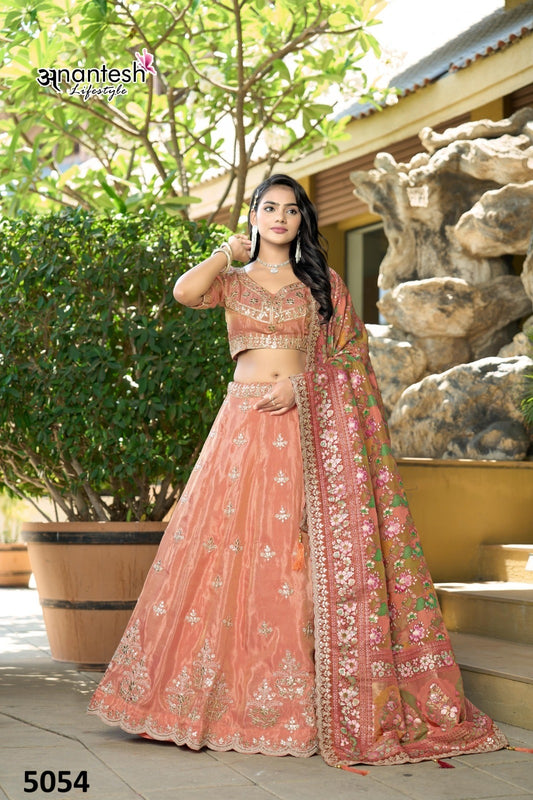 5054 Occasion Vol 13 2025 Anantesh Cosmos Viscose Lehenga Choli