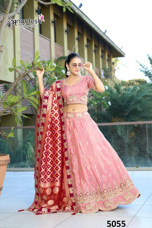 5055 Occasion Vol 13 2025 Anantesh Cosmos Viscose Lehenga Choli