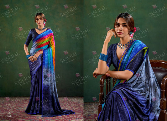 505 Sophia Sasural Jacqurad Sarees