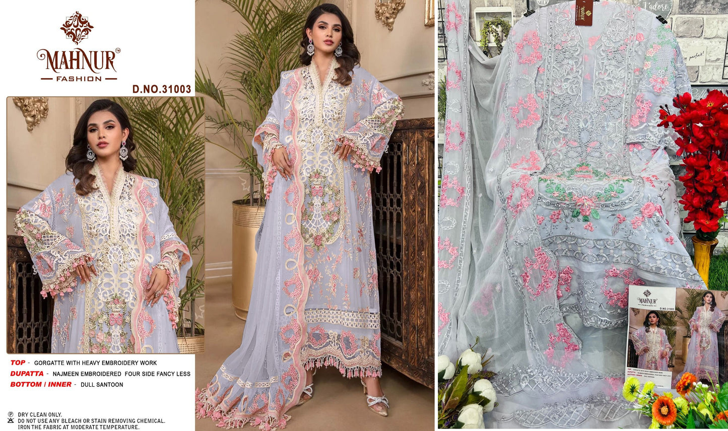 31003 Mahnur Pakistani Salwar Suits