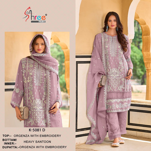 5081D Shree Fabs Embroidery Pakistani Salwar Suits