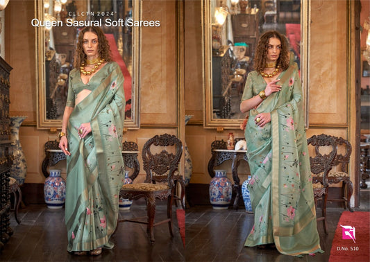 510 Queen Sasural Soft Sarees