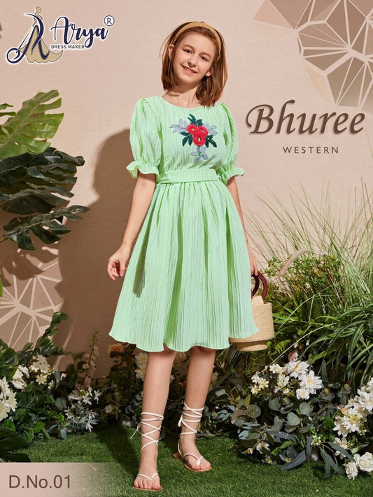 01 Bhuree Adm Girls Western Dress