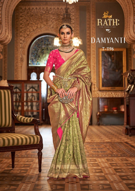 1196 Damyanti Rath Sarees