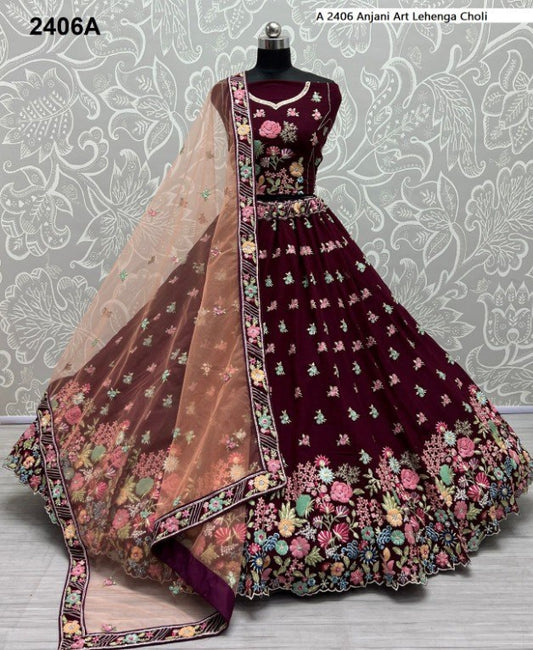 2406A Anjani Art Lehenga Choli