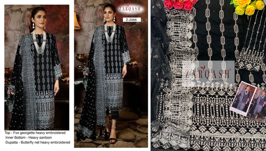 Z-2088 Zarqash Pakistani Salwar Suits