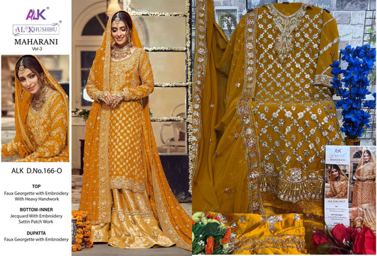 166O Alk Pakistani Salwar Suits