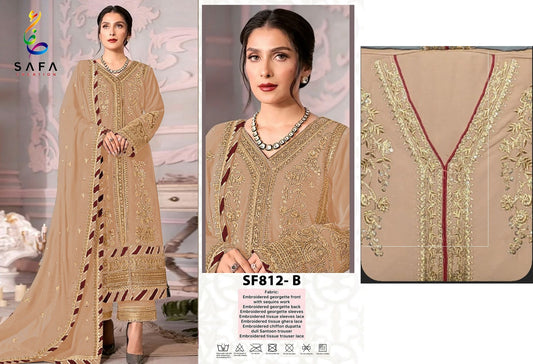 812B Safa Creation Pakistani Salwar Suits