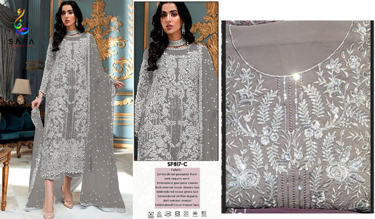 817C Safa Creation Pakistani Salwar Suits