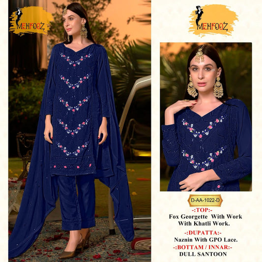 1022D Mehfooz Pakistani Salwar Suits