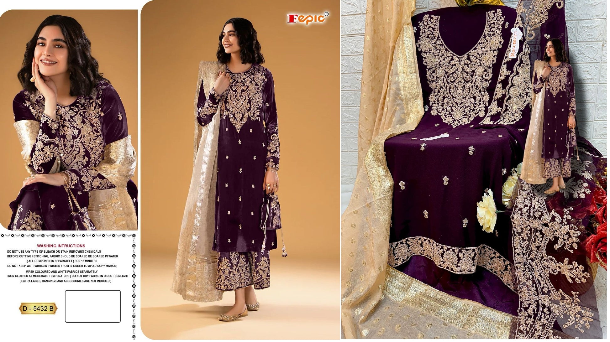 5432B Fepic Pakistani Salwar Suits
