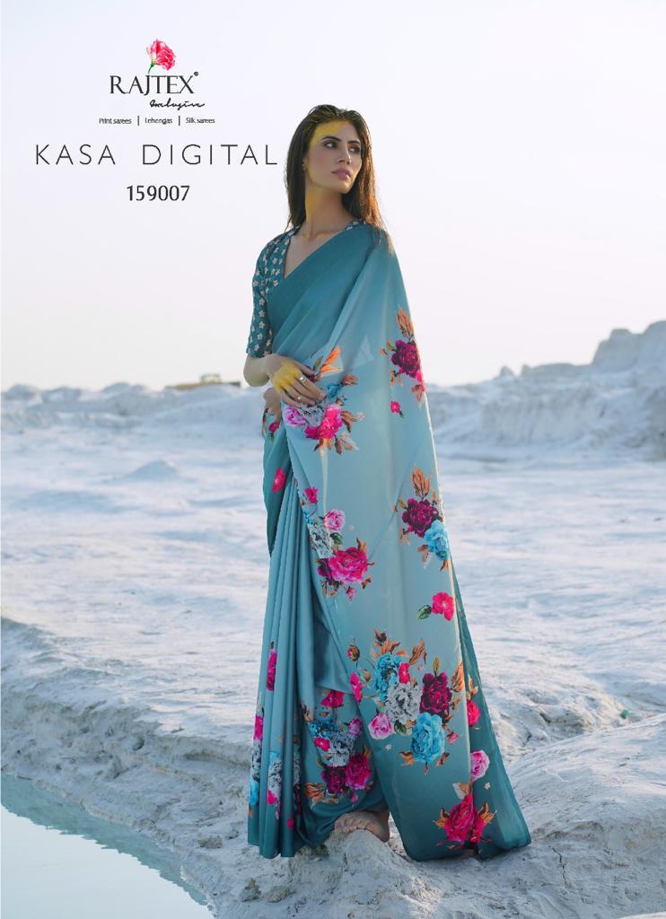 159007 Kasa Digital Rajtex Sarees