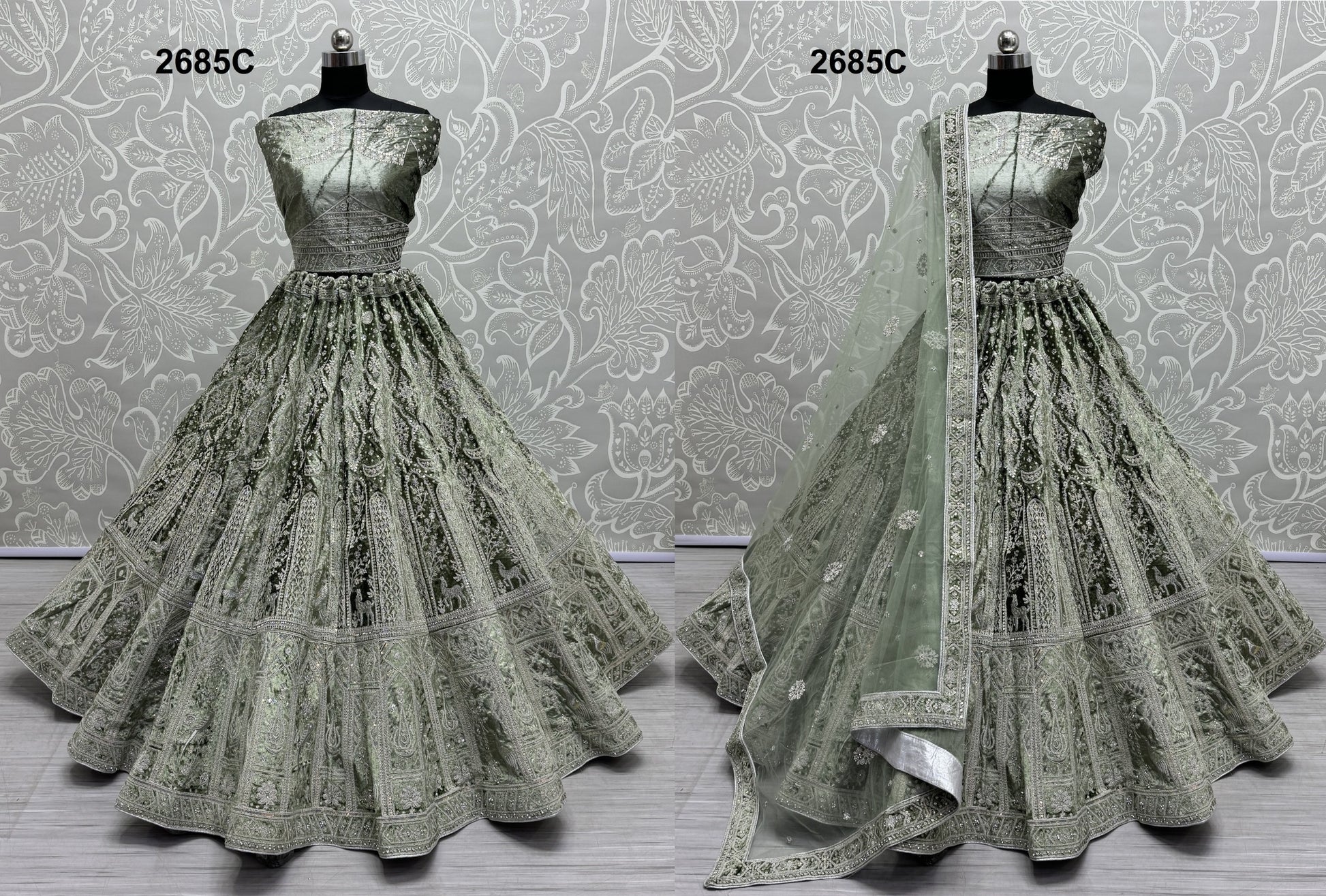 2685C Anjani Art Lehenga Choli