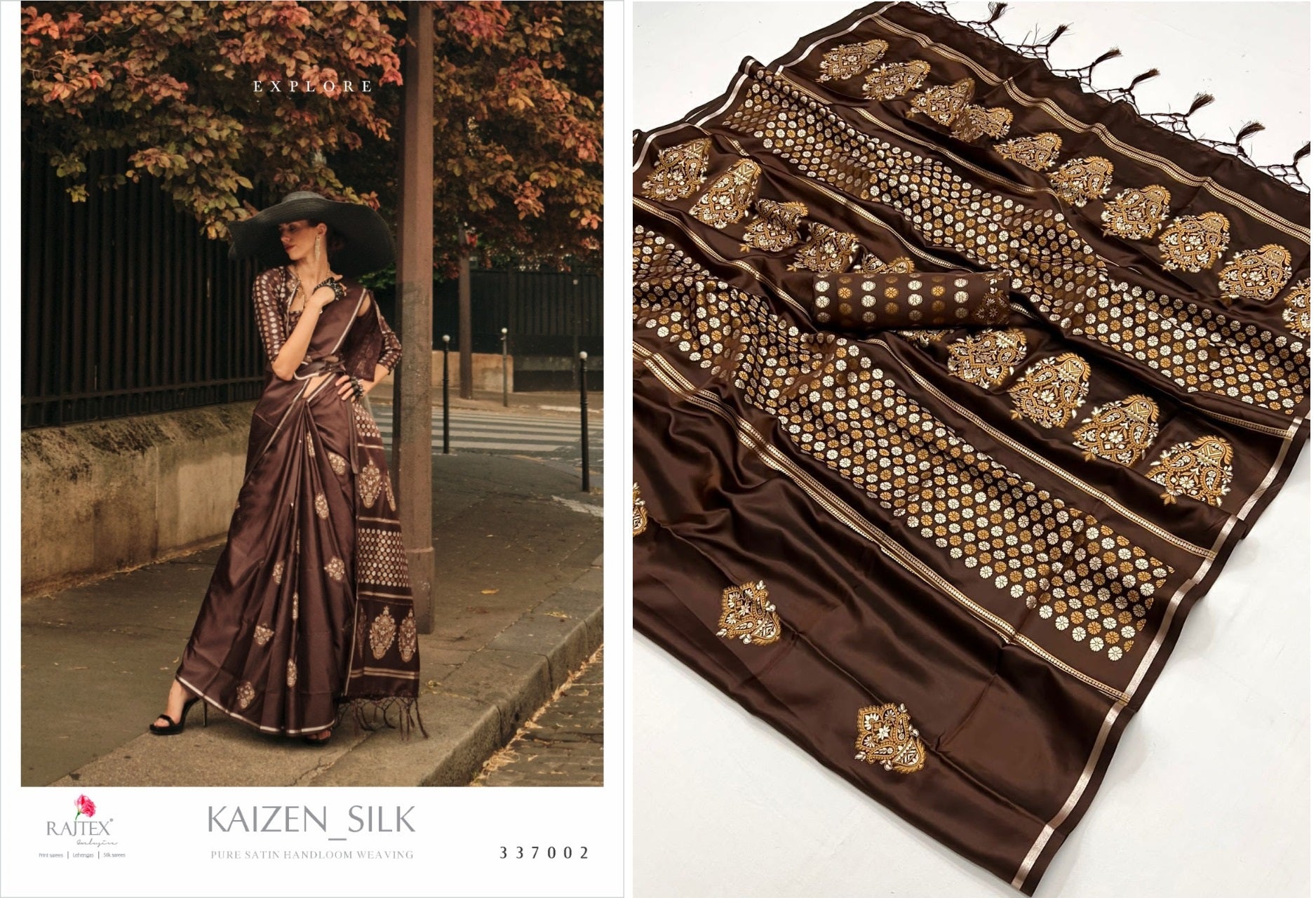 337002 Kaizen Silk Rajtex Sarees