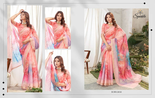3016 Ahaana Charmi Fashion Sarees