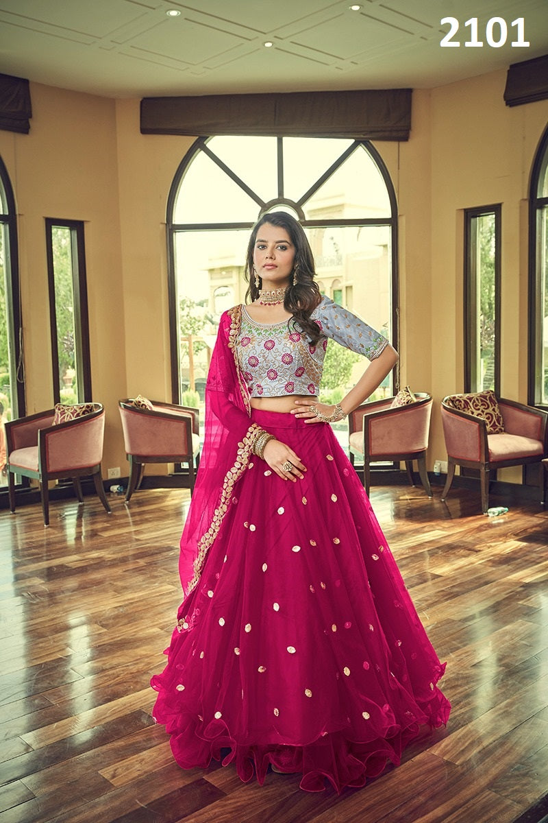 2101 Rajwada Aahvan Designs Lehenga Choli