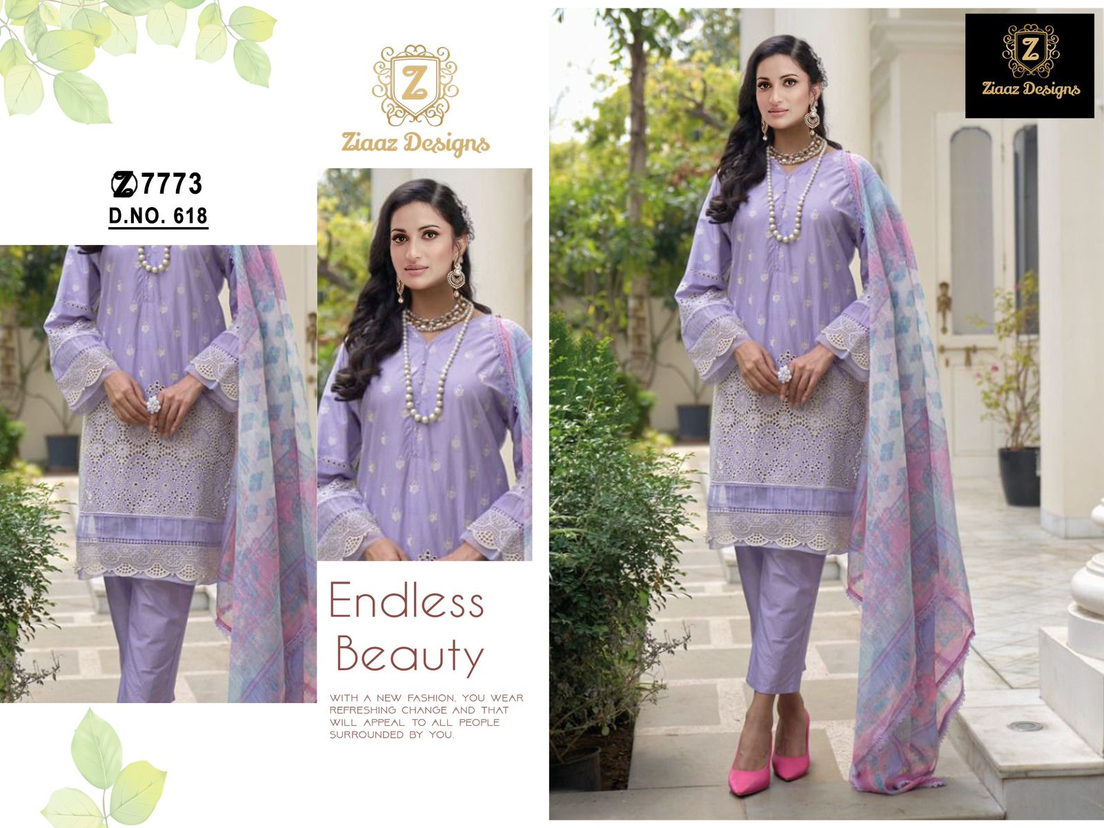 618 Ziaaz Designs Pakistani Salwar Suits