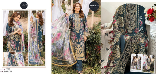 1391 Adan Libas Vol 1 Mehboob Tex Pakistani Salwar Suits