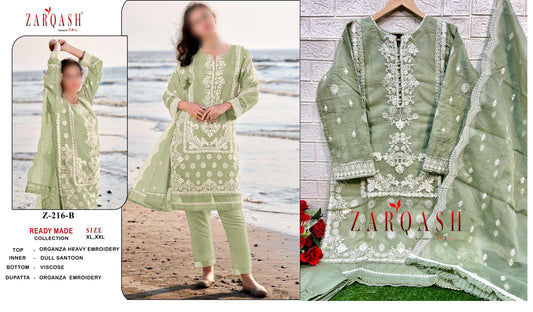 216B Zarqash Pakistani Readymade Suits