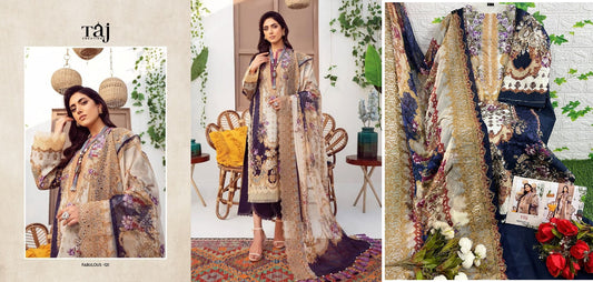 121 Taj Creations Pakistani Salwar Suits