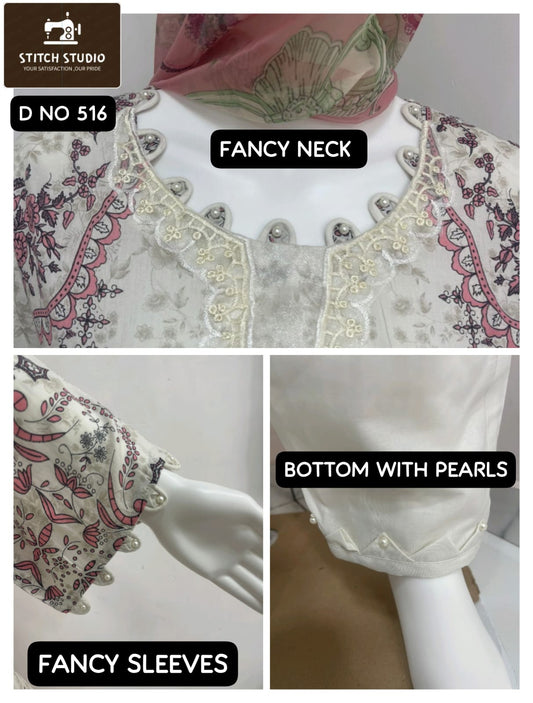 516 Stitch Studio Lawn Cotton Pakistani Readymade Suits