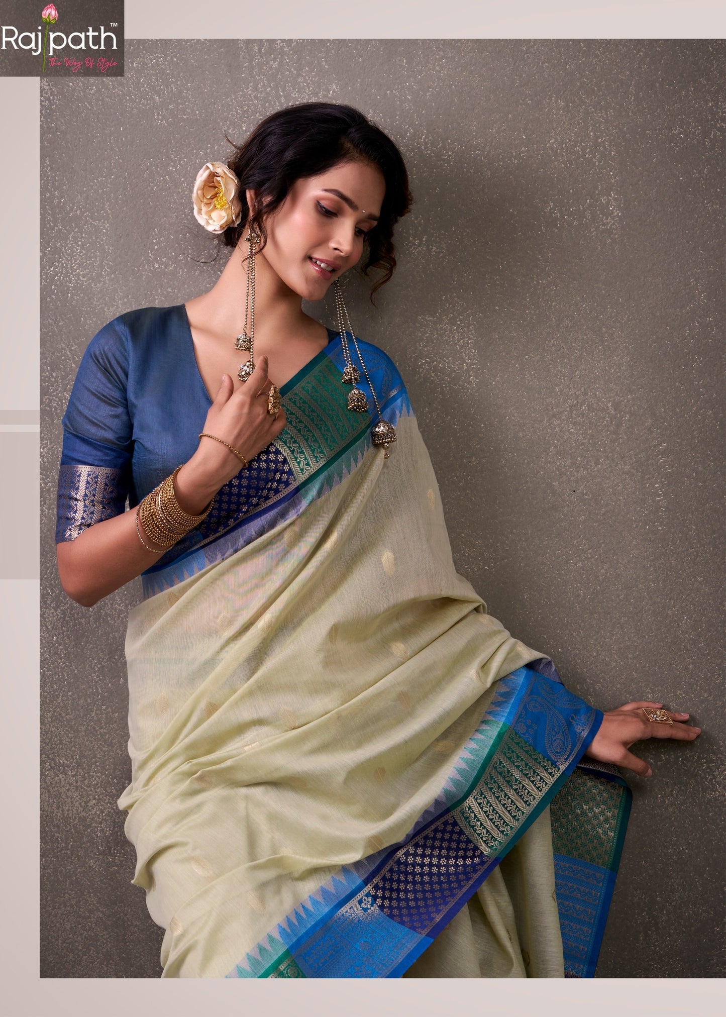 516 Tuti Fruti Rajpath Modal Cotton Sarees