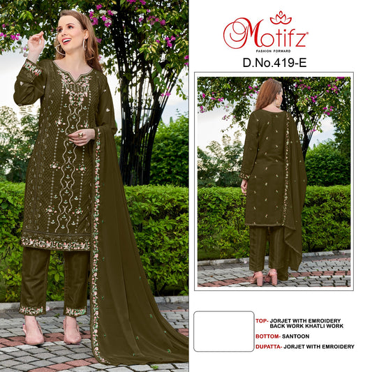 419E Motifz Pakistani Salwar Suits