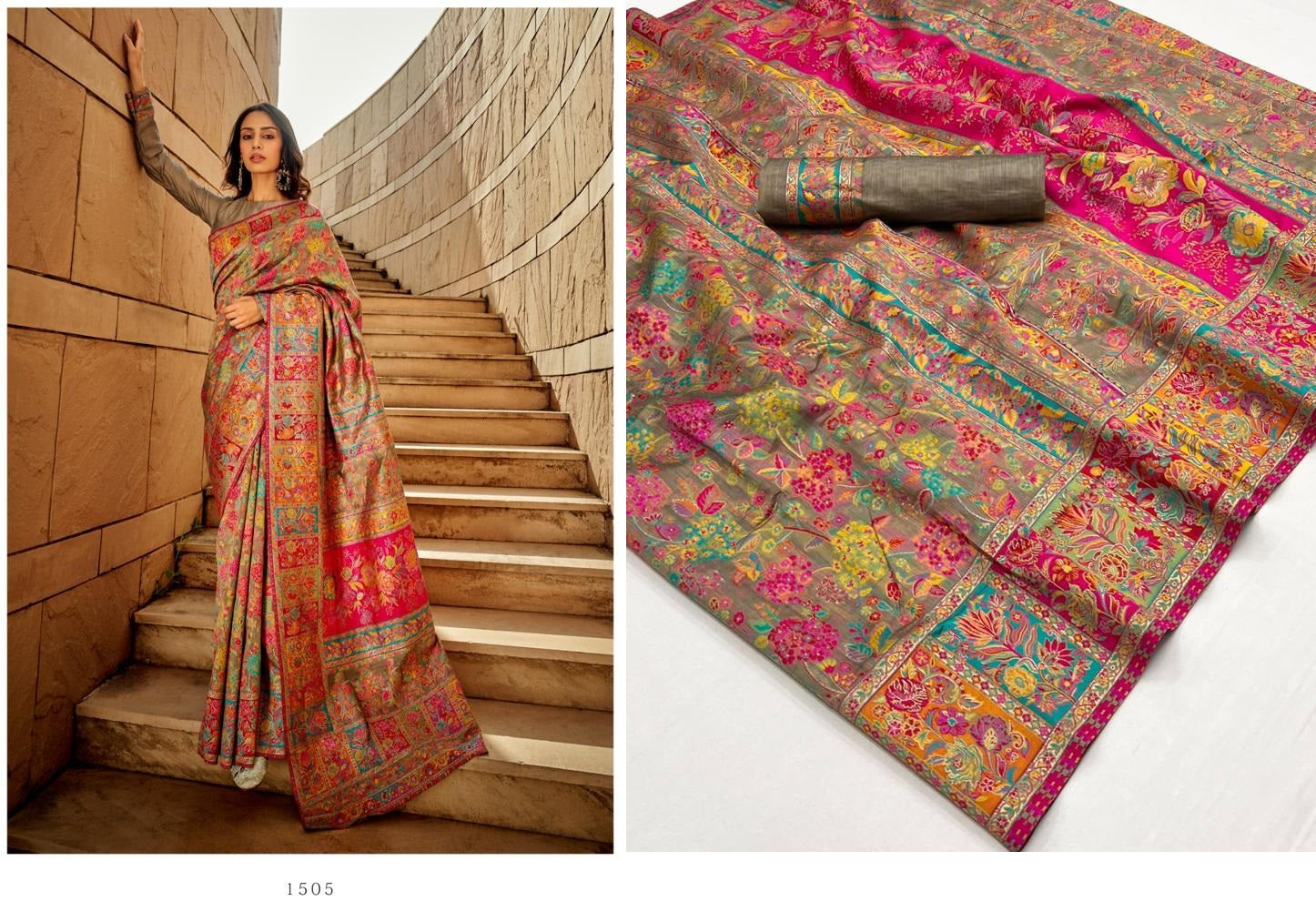 1505 Kashmiri Rajtex Sarees