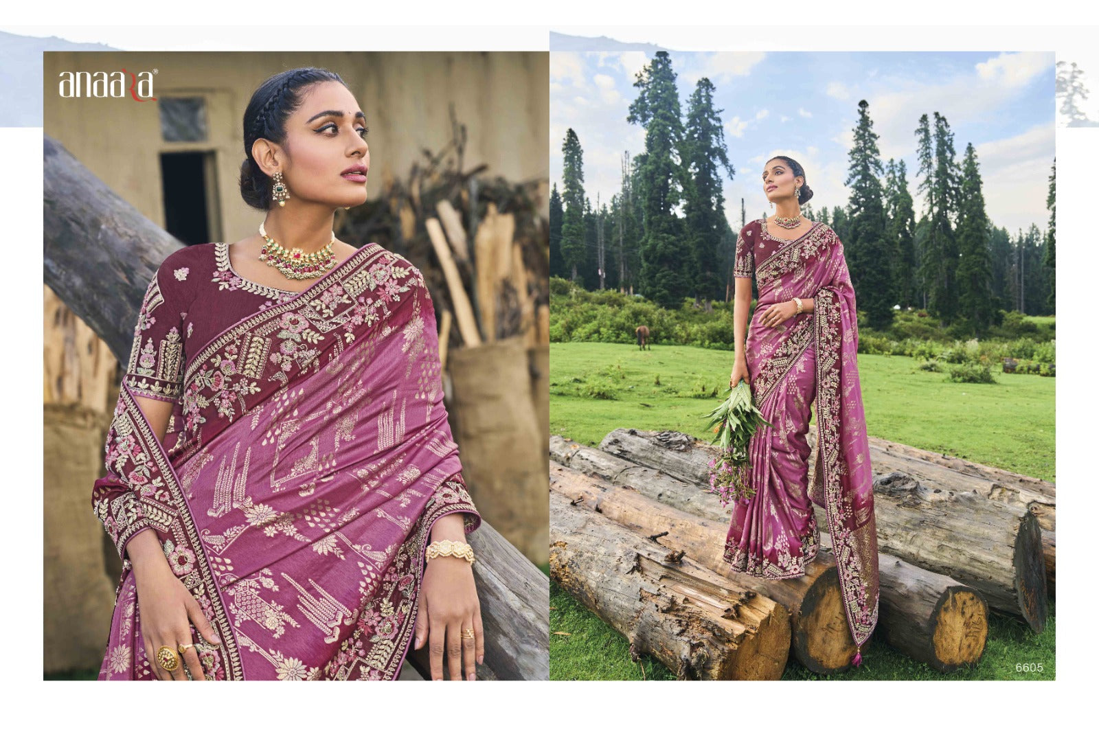 6605 Anaara Tathastu Sarees