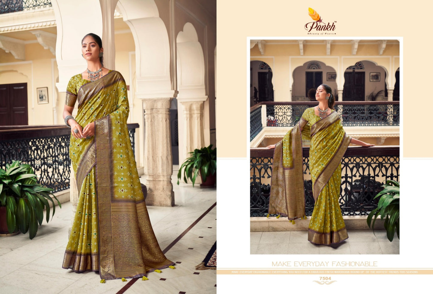 7504 Mahak Pankh Sarees