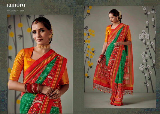 2039 Patan Kimora Sarees