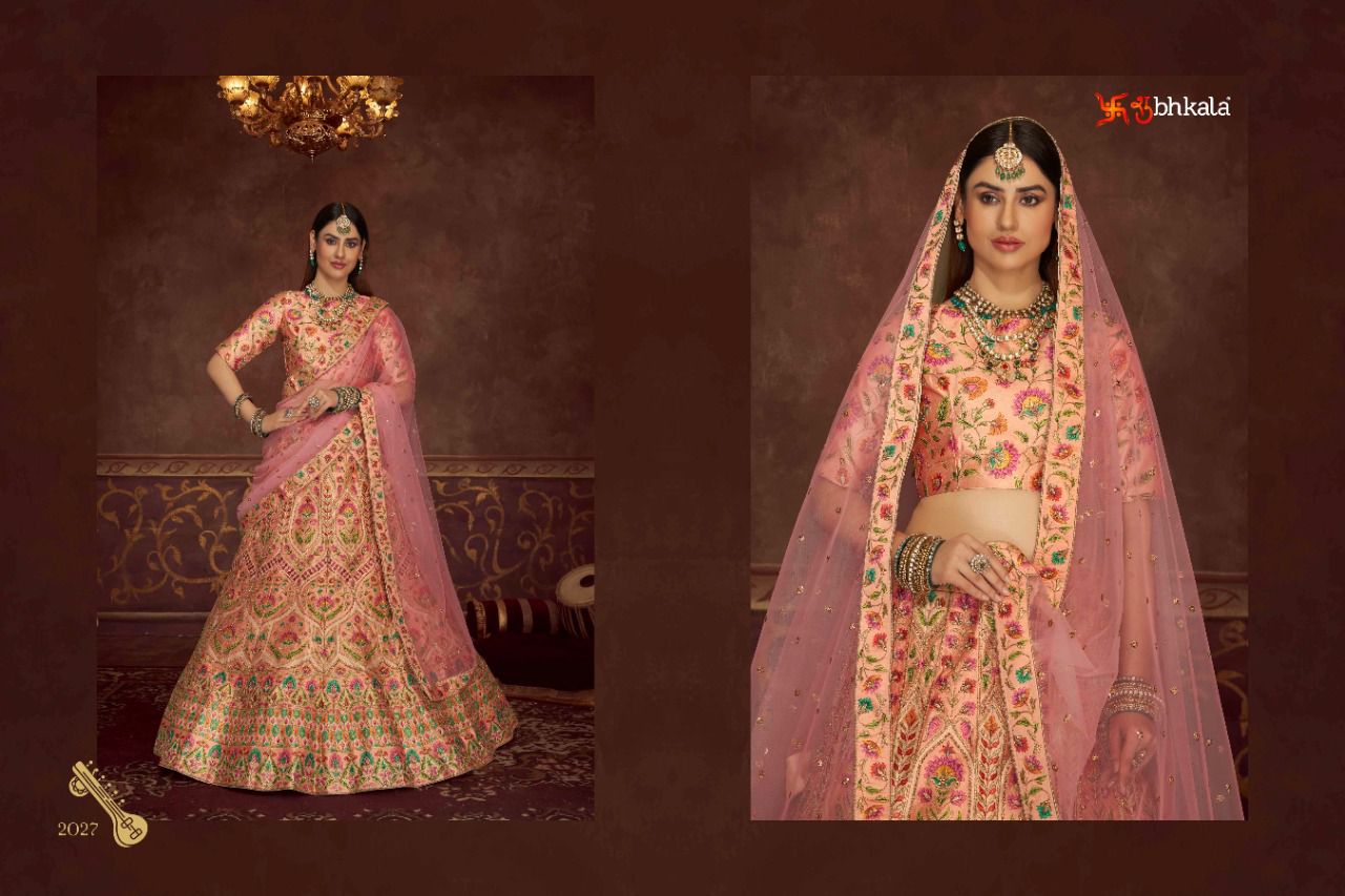 2027 Veena Vol 1 Shubhkala Lehenga Choli