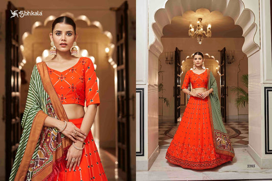 2203 Bridesmaid Vol 24 Shubhkala Lehenga Choli