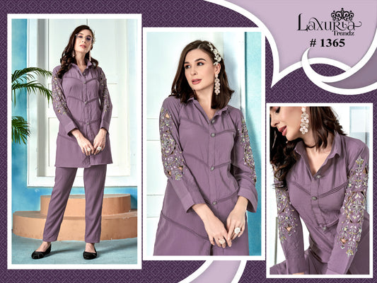 1365 Laxuria Trendz Co Ord Set