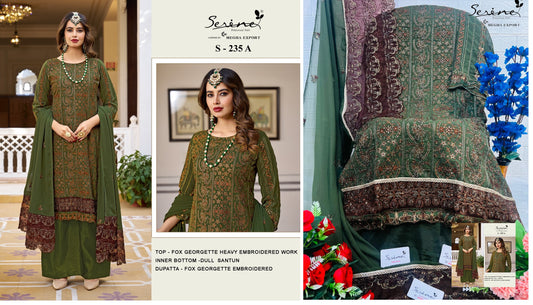 235A Serine Pakistani Salwar Suits