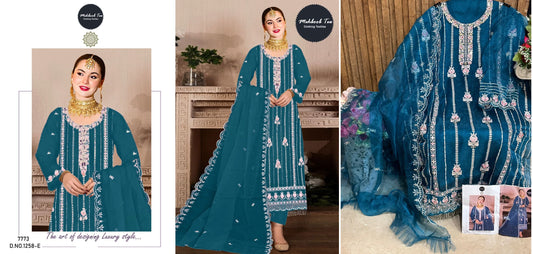 1258E Mehboob Tex Pakistani Salwar Suits
