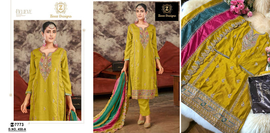 458A Ziaaz Designs Pakistani Salwar Suits
