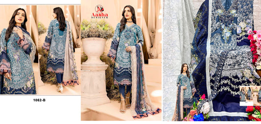 1062B Needle Wonder Vol 6 Aasha Designer Pakistani Salwar Suits
