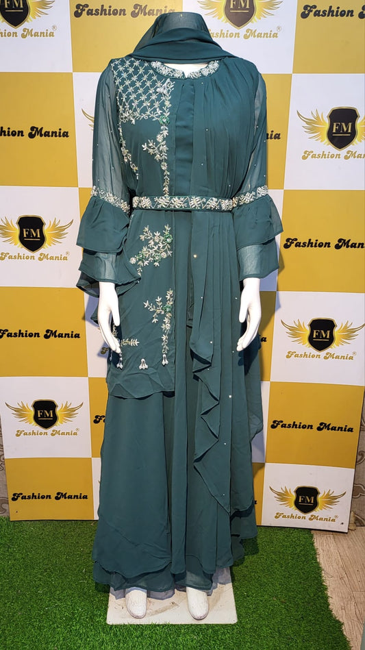 Rama220424 Safa Creation Gown Dupatta Set