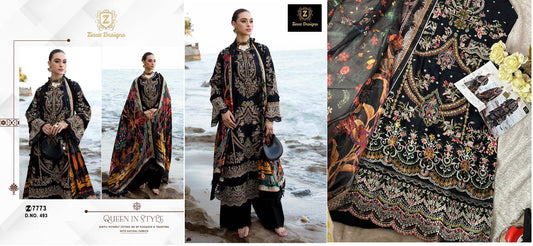 493 Ziaaz Designs Pakistani Salwar Suits