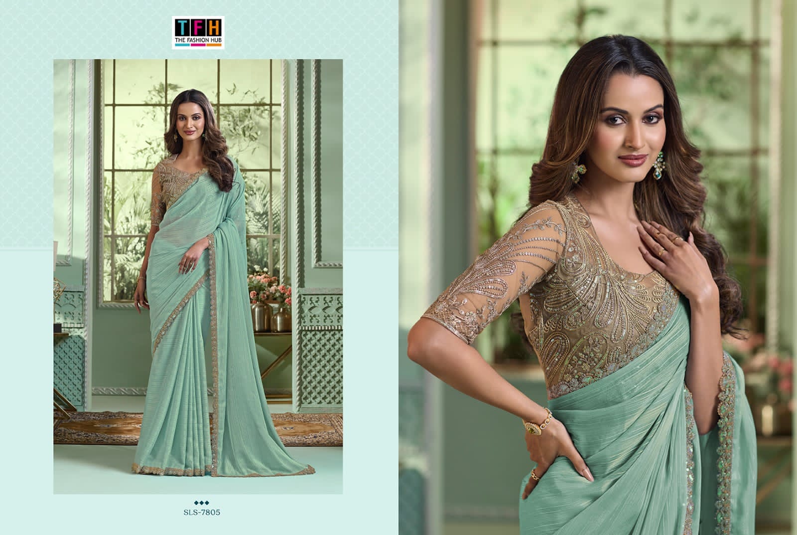 7805 Salsa Style Vol 3 Tfh Sarees
