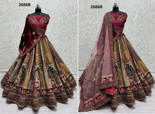 2686B Anjani Art Lehenga Choli